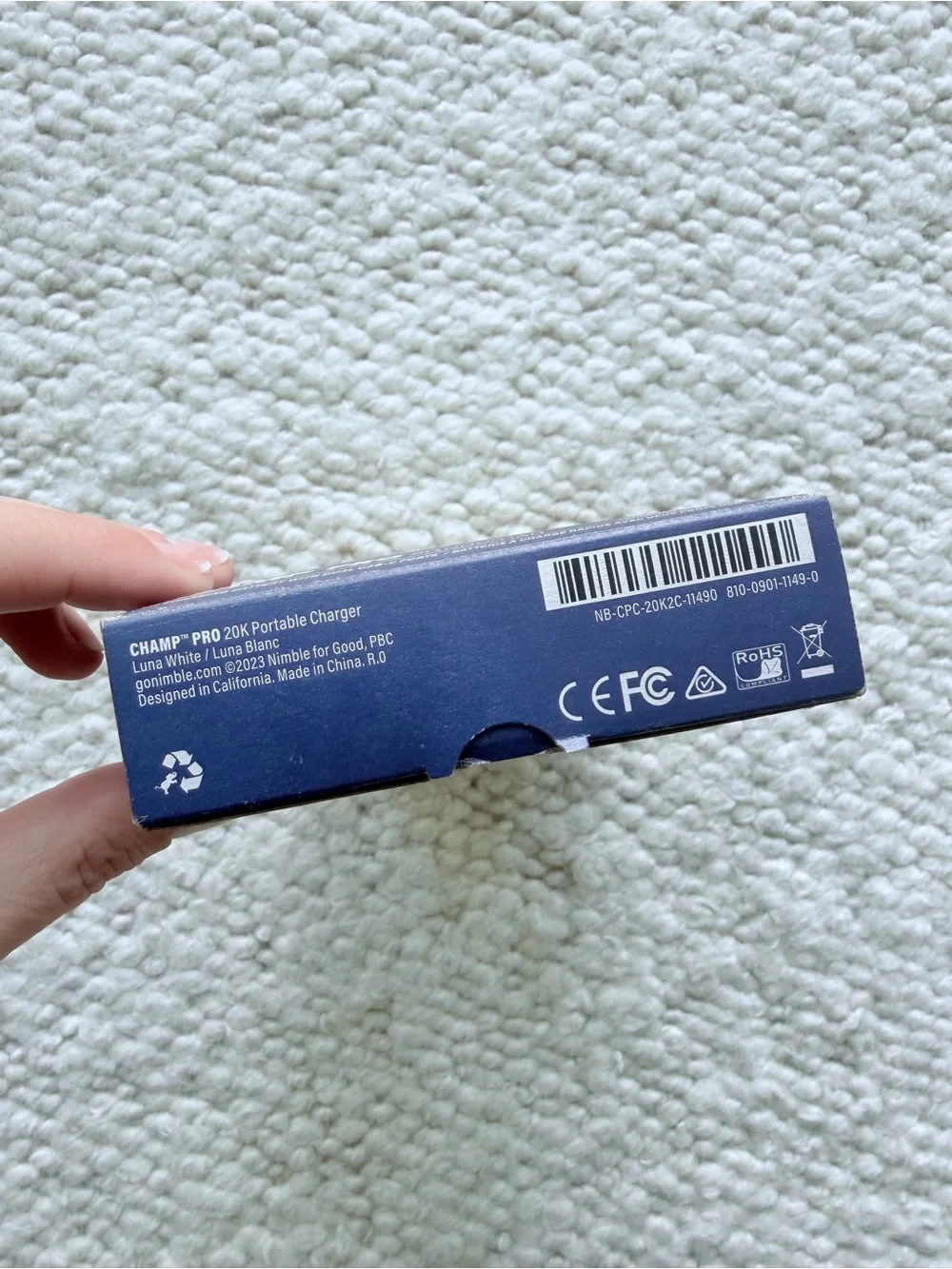 [NWT] Nimble Champ Pro Portable Charger